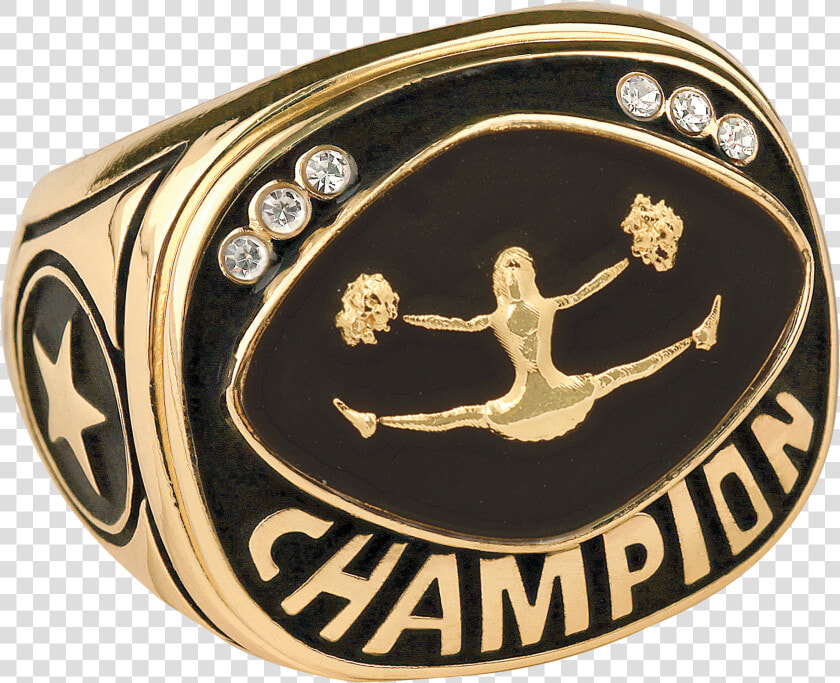 Gold Cheer Champion Ring   Soccer Champion Ring  HD Png DownloadTransparent PNG
