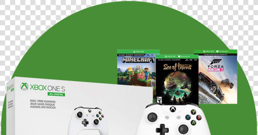 Xbox  Gaming  Console   Xbox One S All Digital  HD Png DownloadTransparent PNG