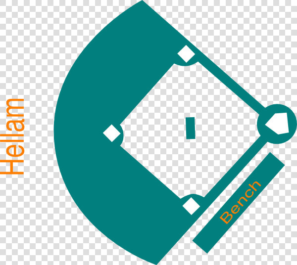 Picture Free Download At Getdrawings Com Free For Personal   Silhouette Baseball Diamond Logos  HD Png DownloadTransparent PNG