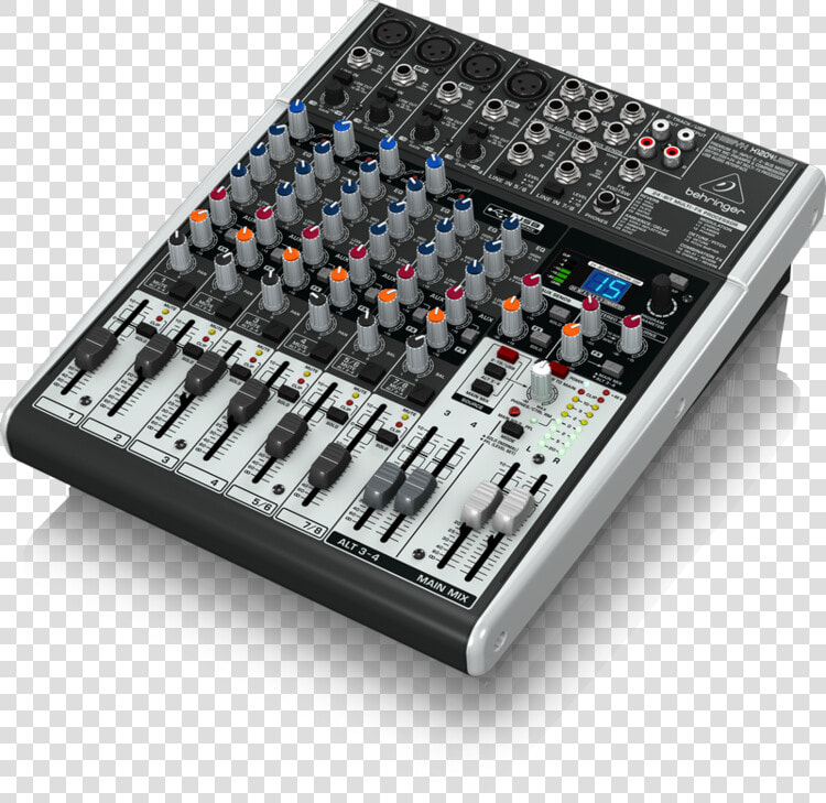 Behringer Xenyx 1204 Usb Bitbloggist Podcast Gear   Behringer X1204usb Mezcladora  HD Png DownloadTransparent PNG