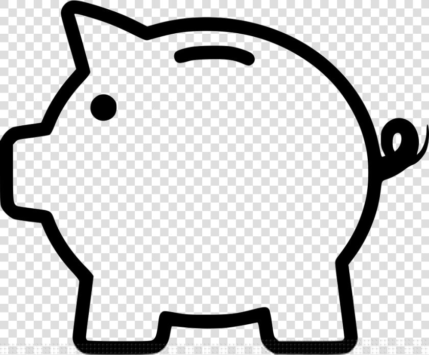 Piggy Bank   Draw A Piggy Bank Easy  HD Png DownloadTransparent PNG