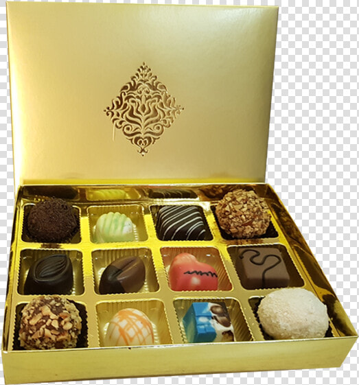 Golden Luxury Chocolate Box   Giri Choco  HD Png DownloadTransparent PNG