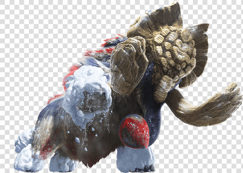 Giant Beast  Behemoth  Immovable Mountain God   Gammoth Monster Hunter World  HD Png DownloadTransparent PNG