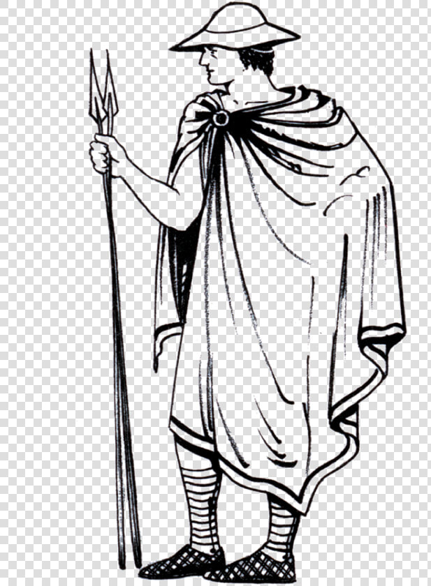 Ancient Greece Drawing At Getdrawings Com Free For   Greek Traveler  HD Png DownloadTransparent PNG