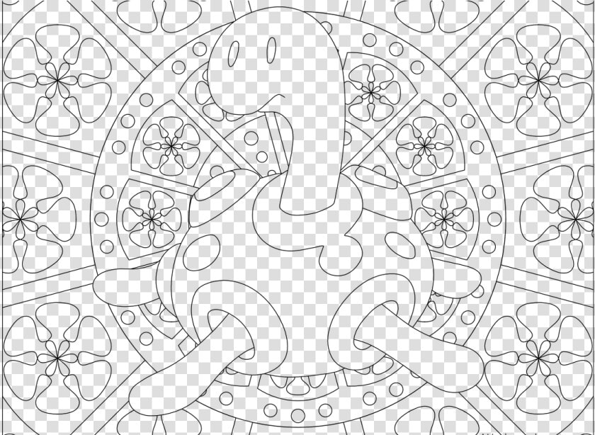 Pokemon Adult Coloring Pages   Pokemon Coloring Pages For Adults  HD Png DownloadTransparent PNG