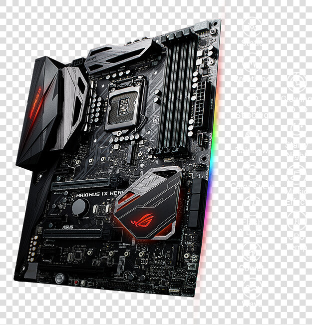 Asus Motherboard I7 7700k  HD Png DownloadTransparent PNG