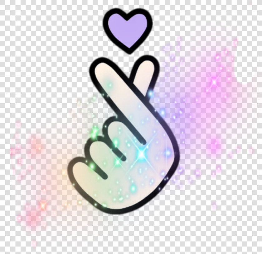  hand  heart  kpoplove  kpoplove  kpop  love   Avocado Aesthetic Stickers Png  Transparent PngTransparent PNG
