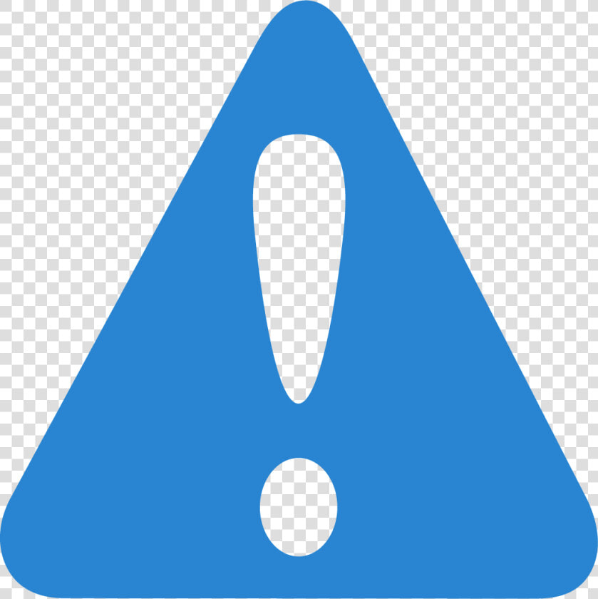 Warning Icon   Blue Attention Sign Png  Transparent PngTransparent PNG