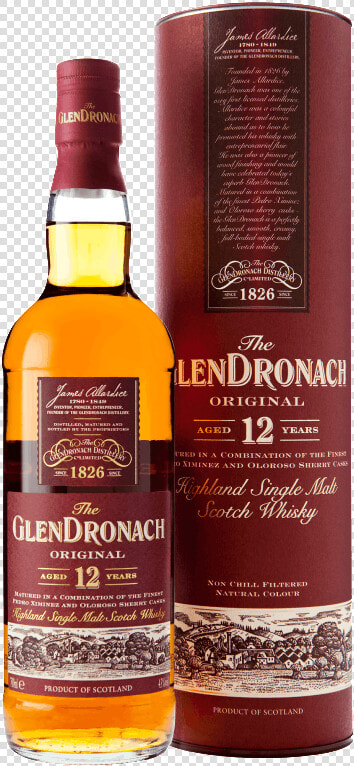 Glendronach Scotch 12 Year Old  HD Png DownloadTransparent PNG