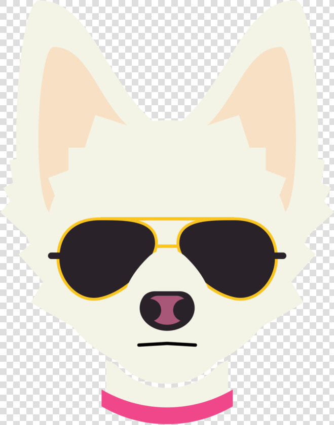 Forever Alone Face Png   Dog With Glasses Transparent  Png DownloadTransparent PNG