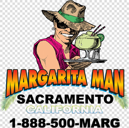 The Margarita Man Of Greater Sacramento   Cartoon  HD Png DownloadTransparent PNG