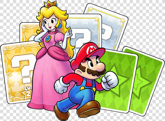 Our Trio Of Heroes   Mario And Luigi Paper Jam Battle Cards  HD Png DownloadTransparent PNG