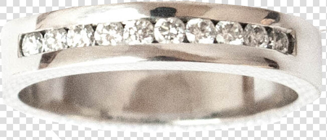 Anillo Cintillo Oro Blanco  HD Png DownloadTransparent PNG