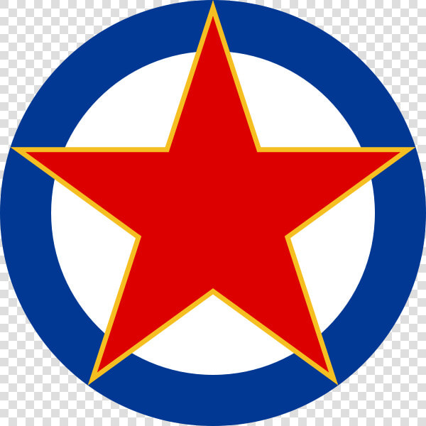 Yugoslav Air Force Roundel  HD Png DownloadTransparent PNG