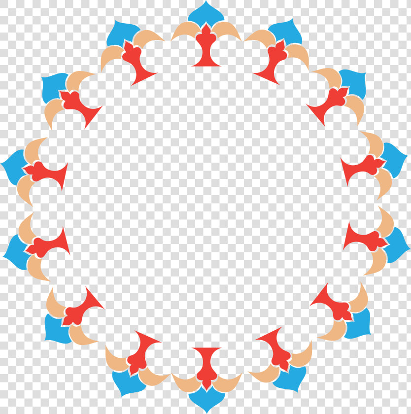 Circle Rangoli Design Png  Transparent PngTransparent PNG
