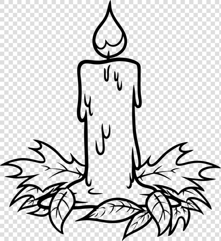 Christmas Candle At Getdrawings Clip Art Transparent   Candle Pictures For Drawing  HD Png DownloadTransparent PNG