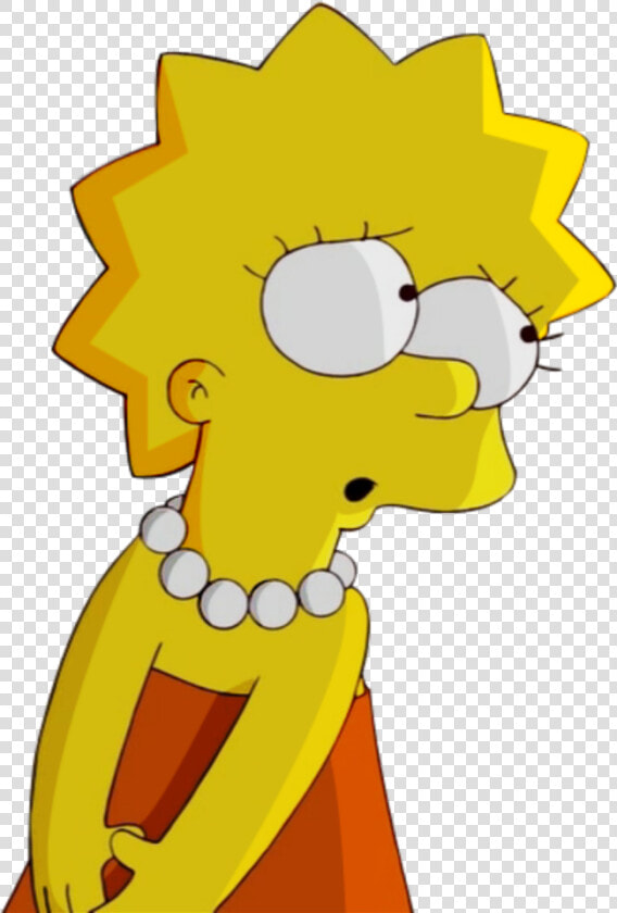  lisasimpson  enamorada  chica  amor  stickers  stiker   Stickers De Lisa Simpson  HD Png DownloadTransparent PNG