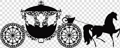 Horse drawn Vehicle Carriage Stock Photography   Carriage Silhouette Vector  HD Png DownloadTransparent PNG