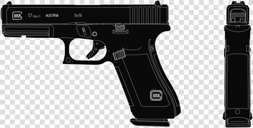 G17   Glock 17 Gen 5 Fs Mos  HD Png DownloadTransparent PNG