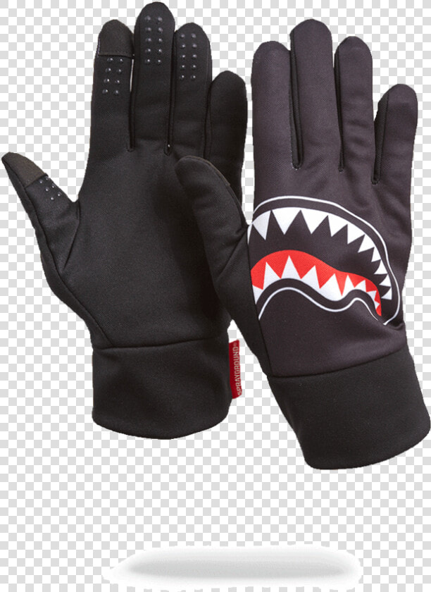 Black Shark Mouth Gloves Png Shark Leather Gloves   Leather  Transparent PngTransparent PNG