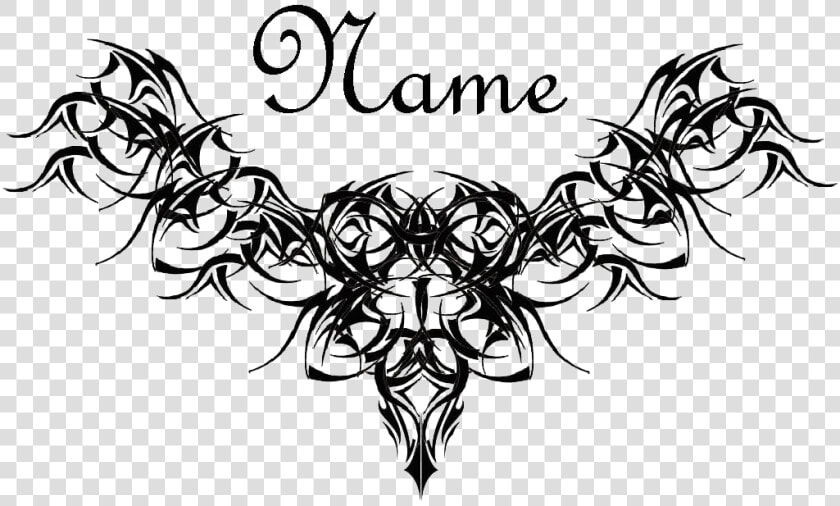 Gothic Tattoos Png Transparent Images   Tribal Gothic Tattoo Designs  Png DownloadTransparent PNG