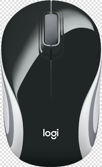 Wireless Ultra Portable M187   Logitech M187 Wireless Mini Mouse Black  HD Png DownloadTransparent PNG
