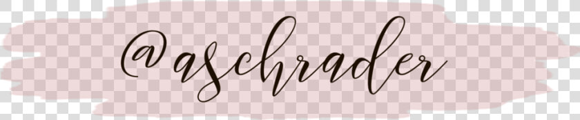 Aschrader Insta   Calligraphy  HD Png DownloadTransparent PNG