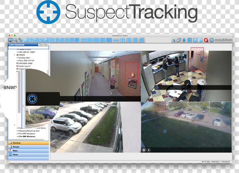 Exacq Suspect Tracking   Suspect Tracking  HD Png DownloadTransparent PNG