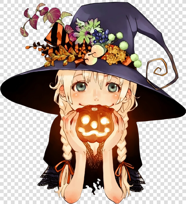 Http     static   Tumblr     Halloween Anime   Png   Cute Halloween Anime Girl  Transparent PngTransparent PNG