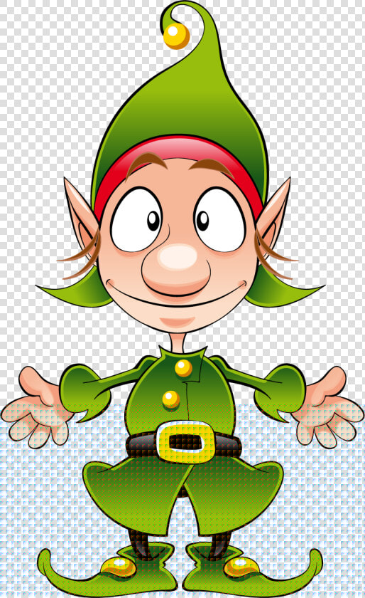 Transparent Elf Clip Art   Santa Claus Elf  HD Png DownloadTransparent PNG