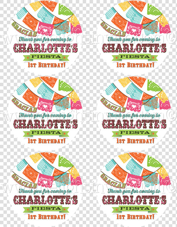 Mexican Fiesta Birthday Invitation Sticker Tag Illustration   Pattern  HD Png DownloadTransparent PNG