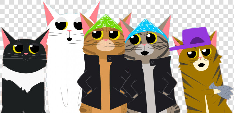 The Pets Factor Cat Gang   Cartoon  HD Png DownloadTransparent PNG