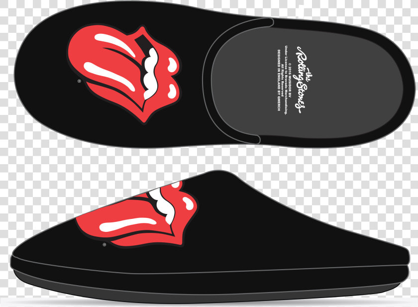 Rolling Stones Slippers  HD Png DownloadTransparent PNG