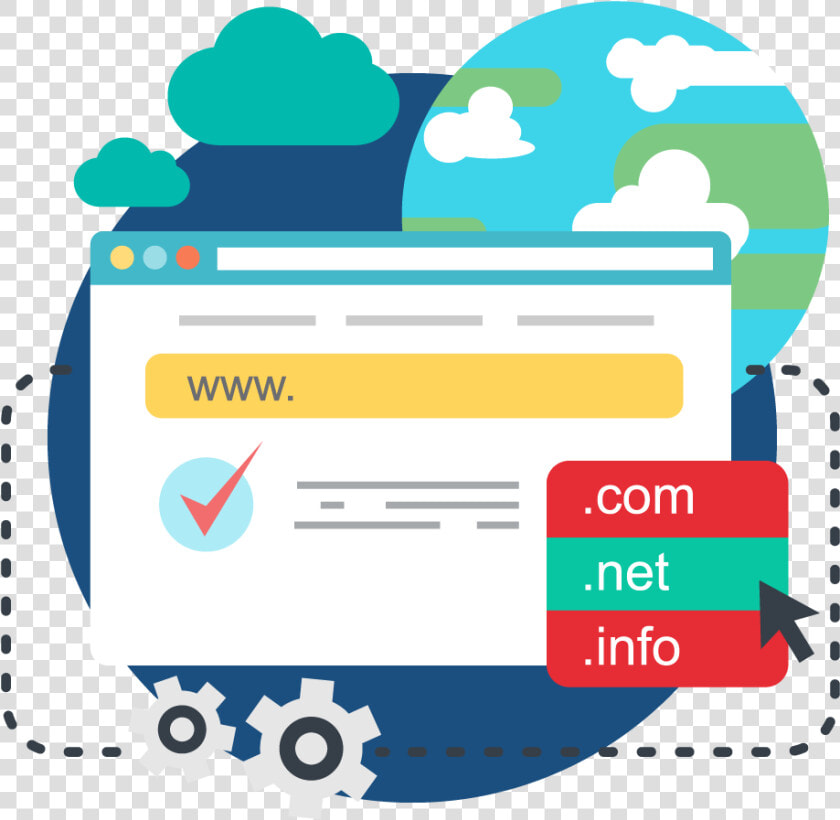 ¿por Qué Tener Una Página Web   Domain And Hosting Service  HD Png DownloadTransparent PNG