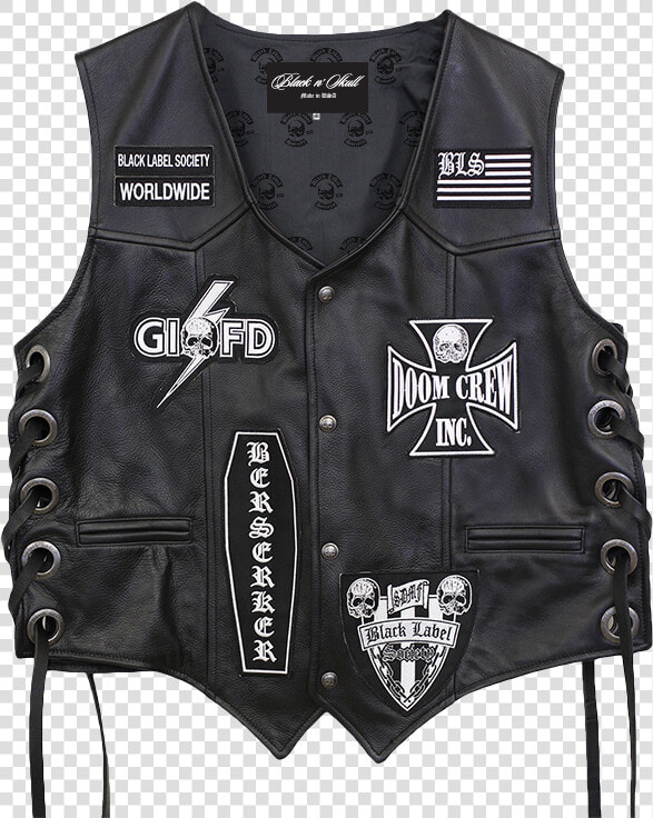 Zakk Wylde Leather Vest  HD Png DownloadTransparent PNG