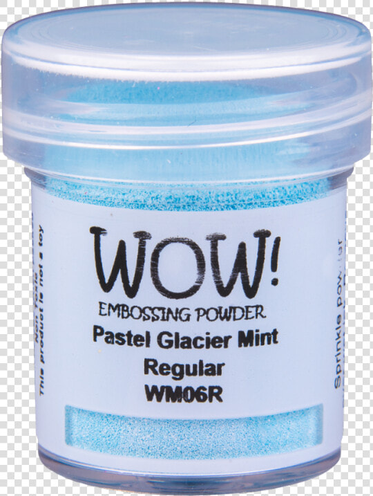 Wow Embossing Glitter Pastel Glacier Mint   Cosmetics  HD Png DownloadTransparent PNG
