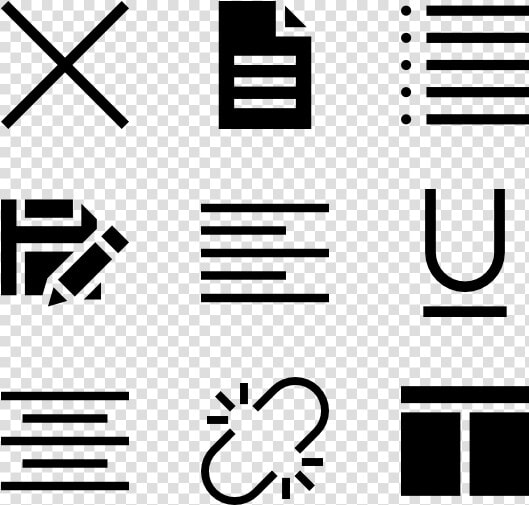 Symbol Of Text Editor  HD Png DownloadTransparent PNG