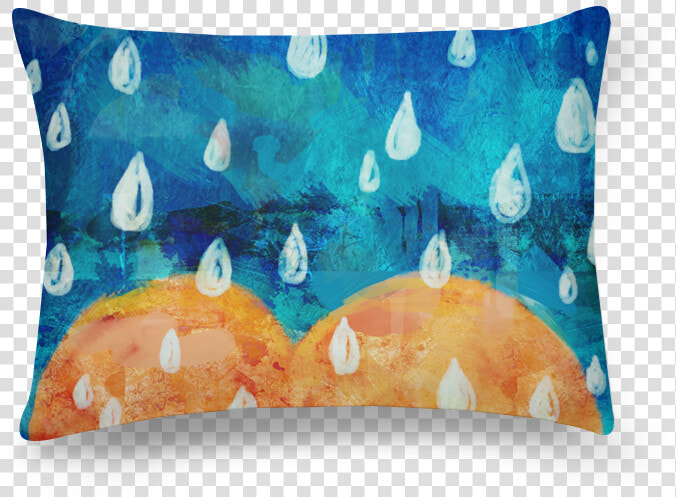 Almofada Retangular Lágrimas De Thaio Amarelona   Cushion  HD Png DownloadTransparent PNG