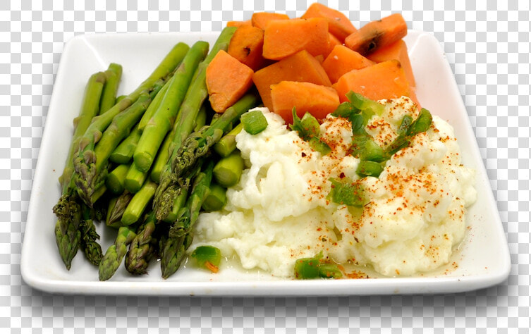 Spicy Egg White Asparagus Fit Plate Data Rimg   Mashed Potato  HD Png DownloadTransparent PNG