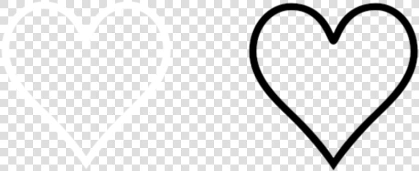 ariana  arianagrande  black  white  heart  hearts   Heart  HD Png DownloadTransparent PNG