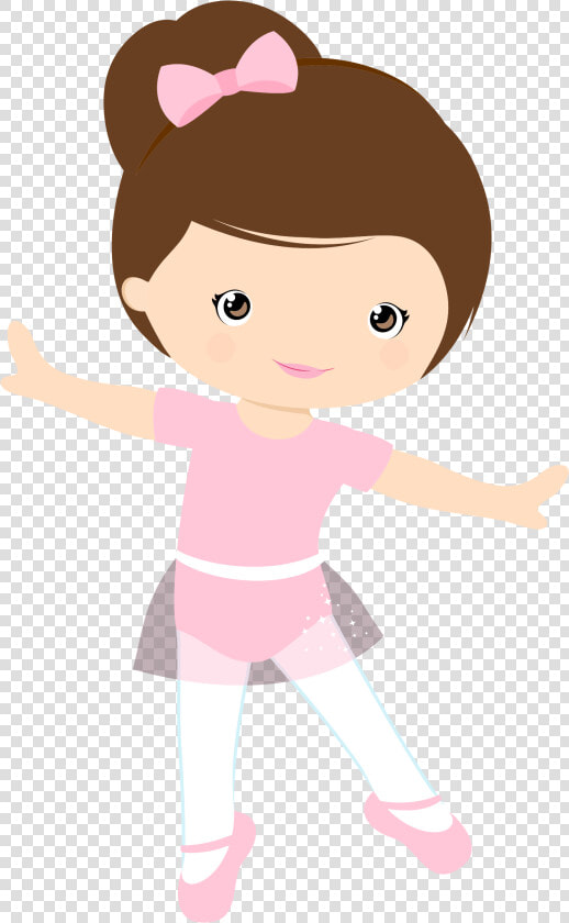 Little Girl Dancing Clipart   Ballerina Girl Clipart  HD Png DownloadTransparent PNG