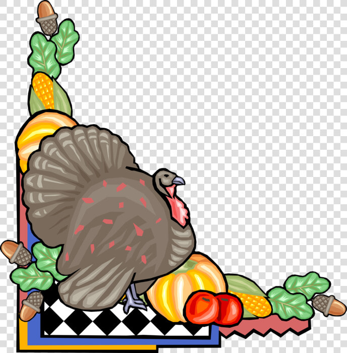 Vector Illustration Of Thanksgiving Harvest Vegetables   Thanksgiving Lunch Clip Art  HD Png DownloadTransparent PNG