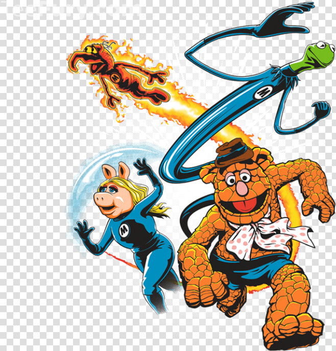 Muptastic Four   Muppet X Men  HD Png DownloadTransparent PNG