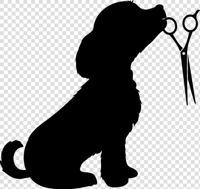 Dog Bandana Clip Art Freeuse   Dog Clipart Silhouette  HD Png DownloadTransparent PNG
