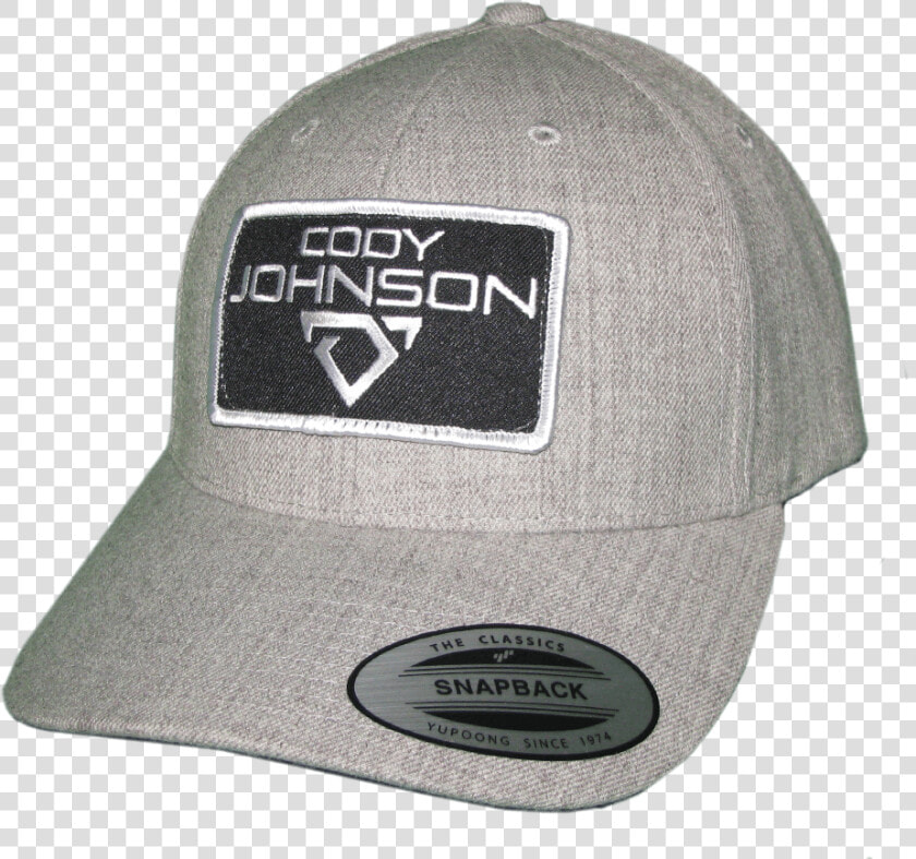 Cody Johnson Snap Back Hat With Black Patch Title   Baseball Cap  HD Png DownloadTransparent PNG