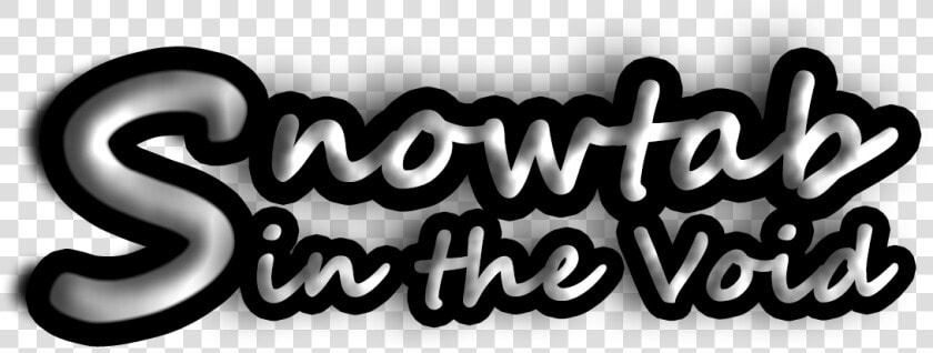 Snowtab In The Void   Calligraphy  HD Png DownloadTransparent PNG