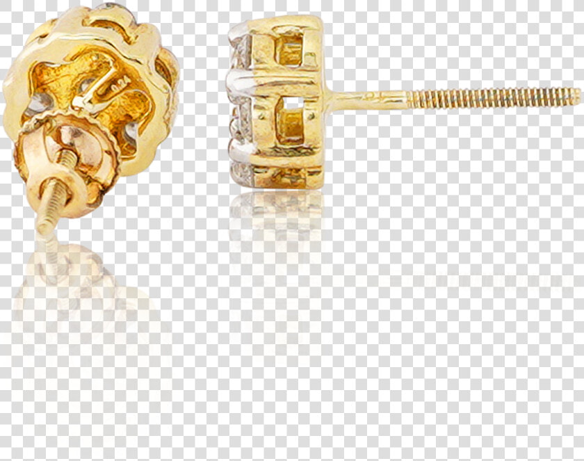 10k Gold   Earrings  HD Png DownloadTransparent PNG