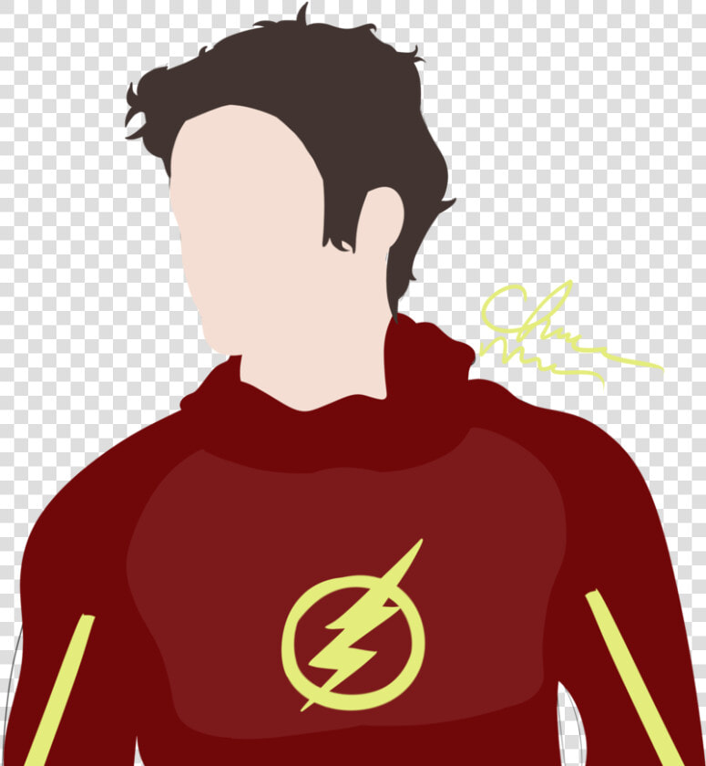 Barry Allen Colored By Christianmccabeart   Illustration  HD Png DownloadTransparent PNG