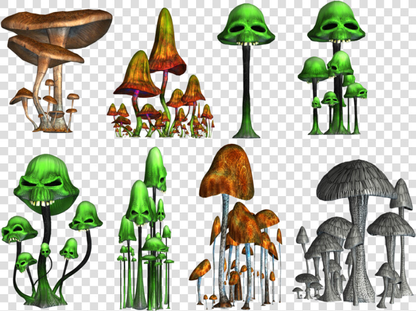 Mushrooms Clipart Object   Psychedelic Mushroom Png  Transparent PngTransparent PNG