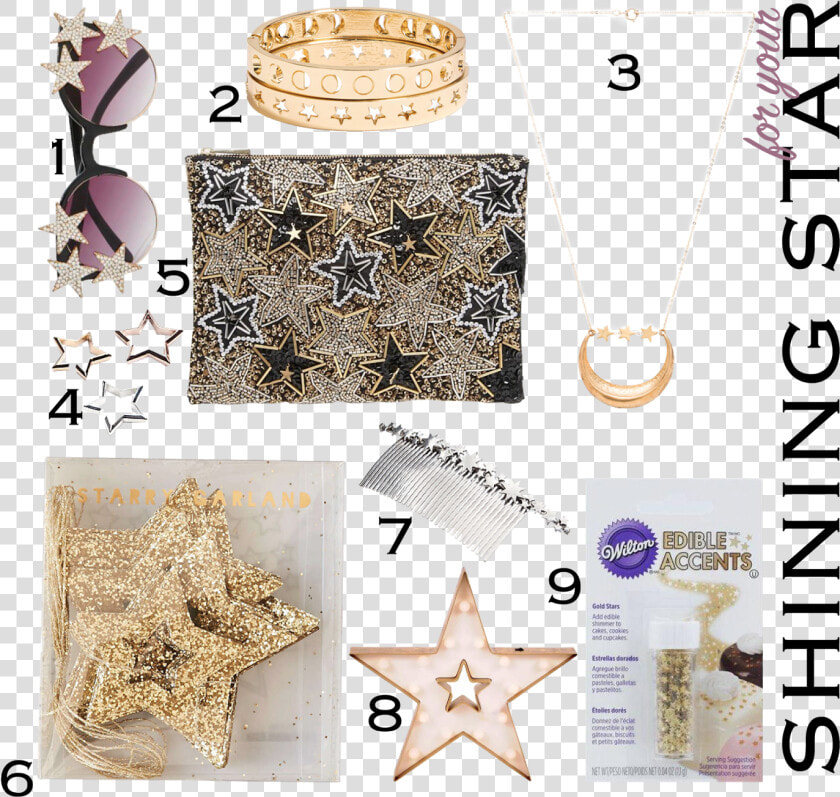 Transparent Shining Star Png   Necklace  Png DownloadTransparent PNG